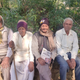 Committee members representing the villages for plantation on the barren mountain.